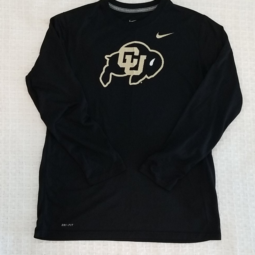 Nike Dri-Fit Wmns XL LS Colorado Buffs T-Shirt